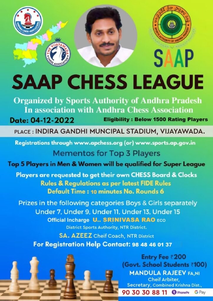 SAAP CHESS LEAGUE