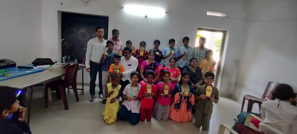 The Trinani School Gudivada U-7, and Open Chess champion 2023 Finals were completed on Sunday February 05.